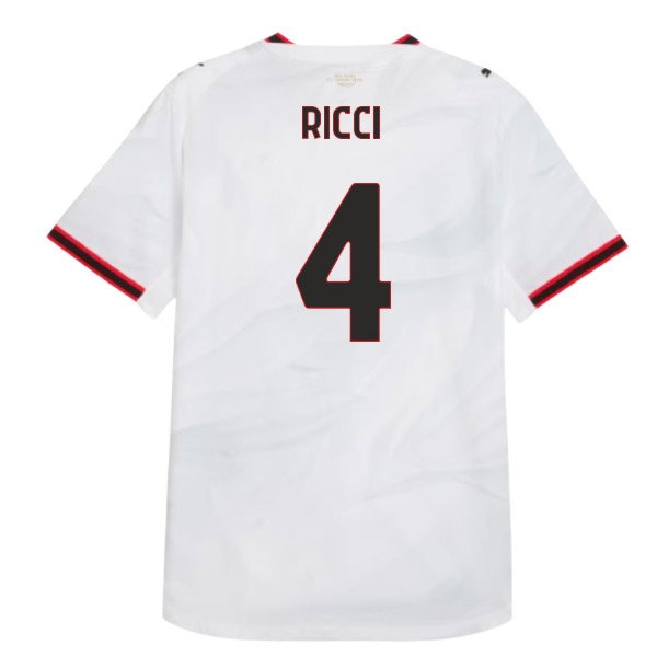 2026-2027 AC Milan Authentic Away Shirt (Ricci 4) Jersey