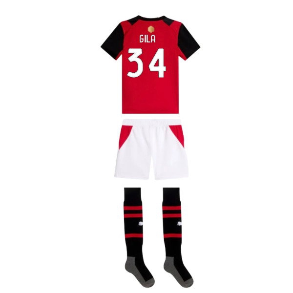 [BSJ] 2026 2027 AC Milan Mini Kit Home Kit (Gila 34) Jersey