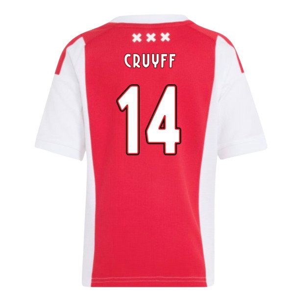 [BSJ] 2026 2027 Ajax Little Mini Kit Home Boys Uniform (Cruyff 14) Jersey