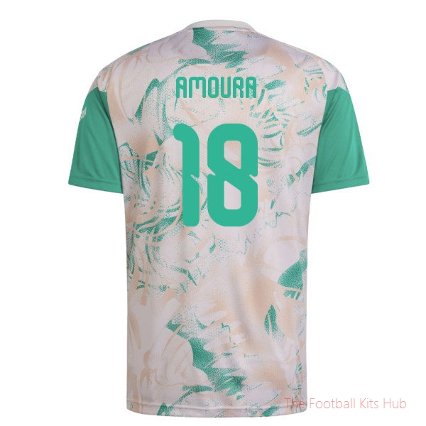 2026/27 Algeria Home Pre-Match Shirt Green Amoura 18