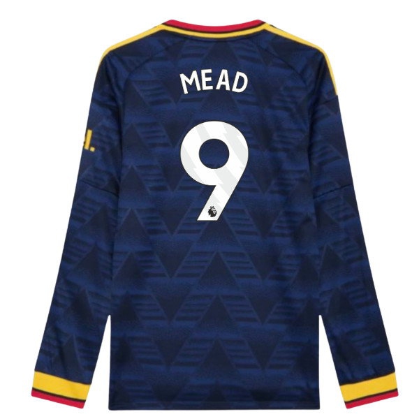 [BSJH] 2026 2027 Arsenal Long Sleeve Shirt Away Authentic Kit (Mead 9) Jersey