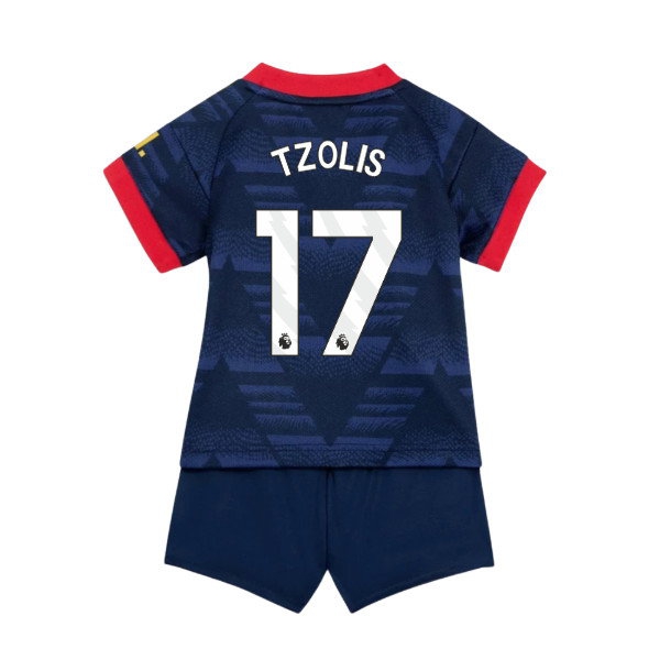 2026-2027 Arsenal Away Baby Kit (Tzolis 17) Jersey