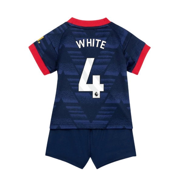 [BSJH] 2026 2027 Arsenal Baby Kit Away Uniform (White 4) Jersey