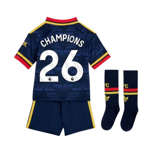 [BSJH] 2026 2027 Arsenal Mini Kit Away Uniform (Champions 26) Jersey