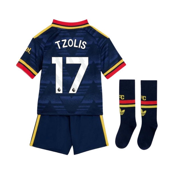 [BSJH] 2026 2027 Arsenal Mini Kit Away Kit (Tzolis 17) Jersey