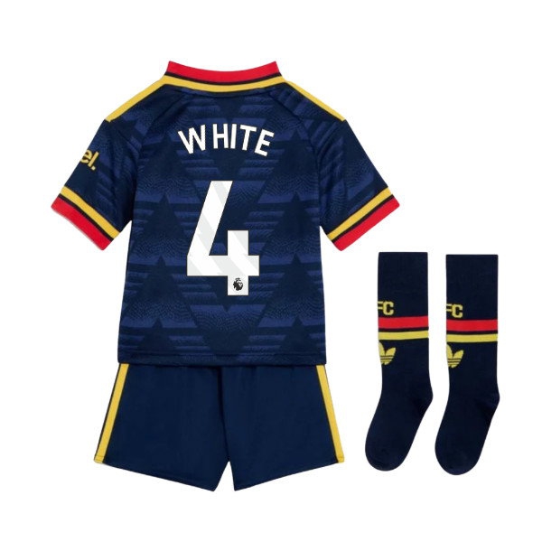 [BSJH] 2026 2027 Arsenal Mini Kit Away Apparel (White 4) Jersey
