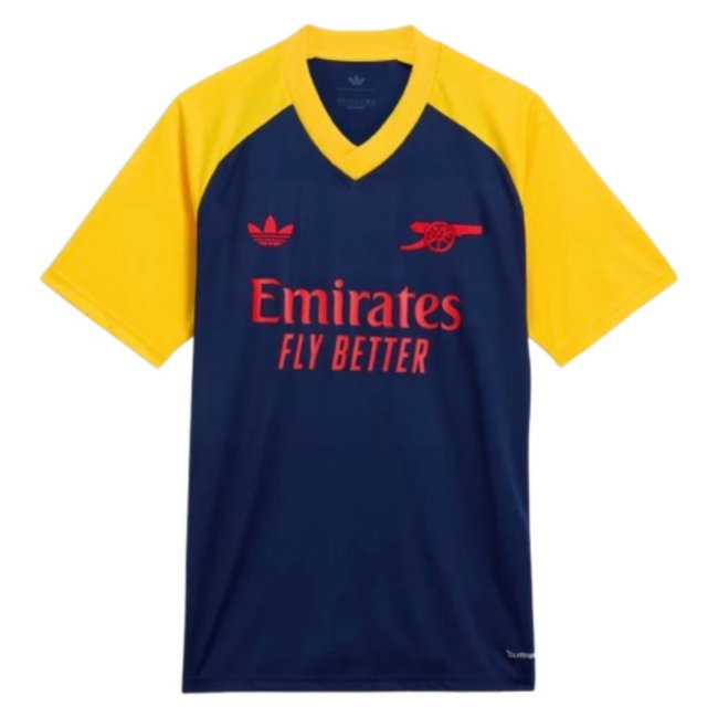 [BSJH] 2026 2027 Arsenal Pre Match Shirt Blue) Away Apparel (Dark Jersey