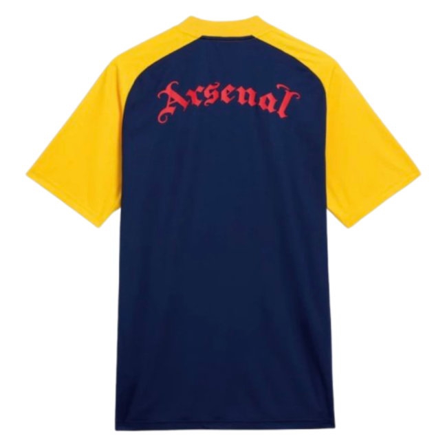 [BSJH] 2026 2027 Arsenal Pre Match Shirt Blue) Away Apparel (Dark Jersey