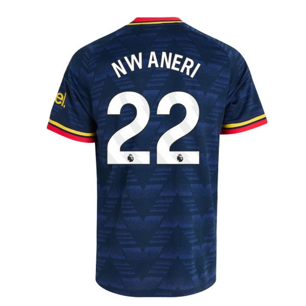 [BSJH] 2026 2027 Arsenal Shirt Away Apparel (Nwaneri 22) Jersey