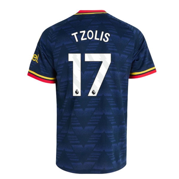 [BSJH] 2026 2027 Arsenal Shirt Away Kit (Tzolis 17) Jersey