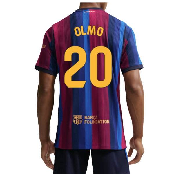 [BSJ] 2026 2027 Barcelona Aero Fit Match Shirt Home Authentic Uniform (Olmo 20) Jersey
