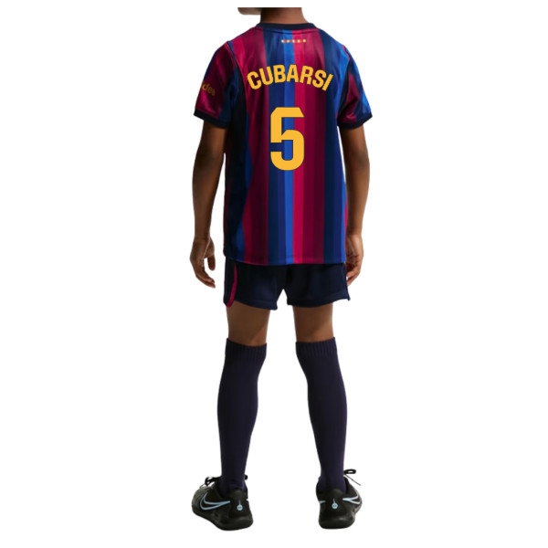 [BSJ] 2026 2027 Barcelona Little Mini Kit Home Kids Uniform (Cubarsi 5) Jersey