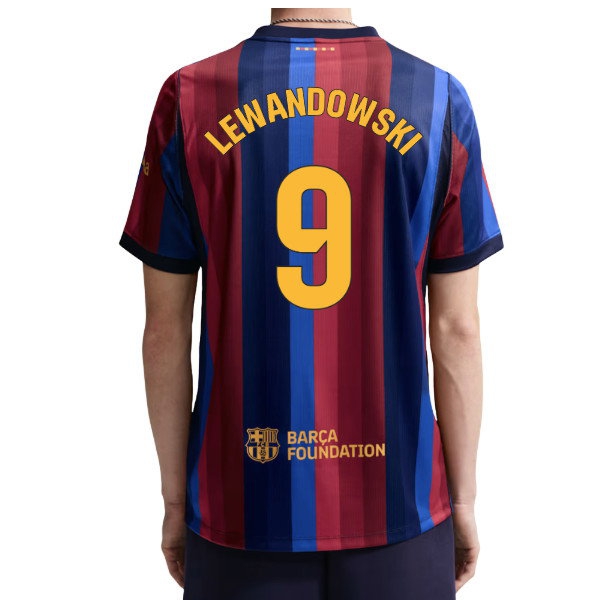[BSJH] 2026 2027 Barcelona Shirt Home Apparel (Lewandowski 9) Jersey