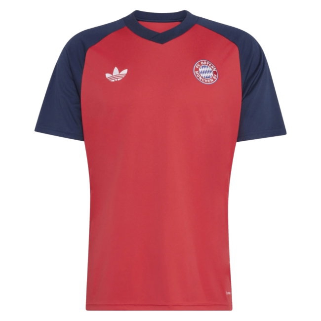 [BSJH] 2026 2027 Bayern Munich Pre Match Shirt Ruby) Uniform (Pure