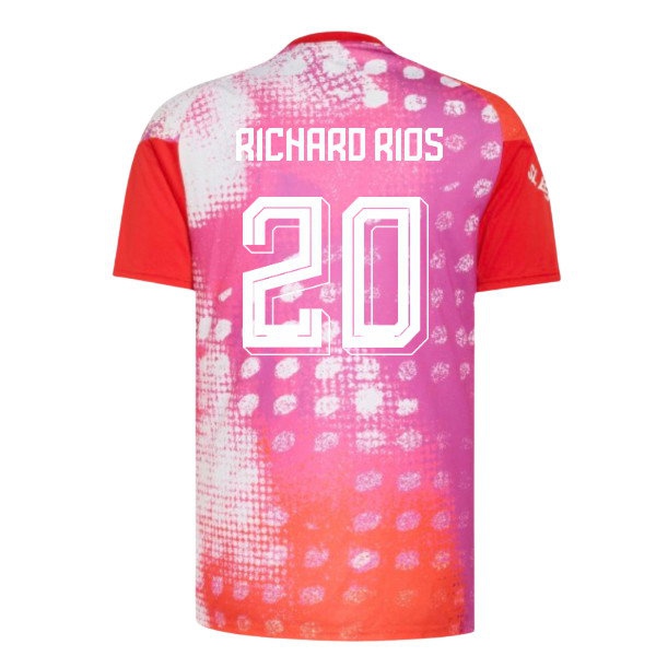 2026-2027 Benfica Pre-Match Shirt (Red) (Richard Rios 20)