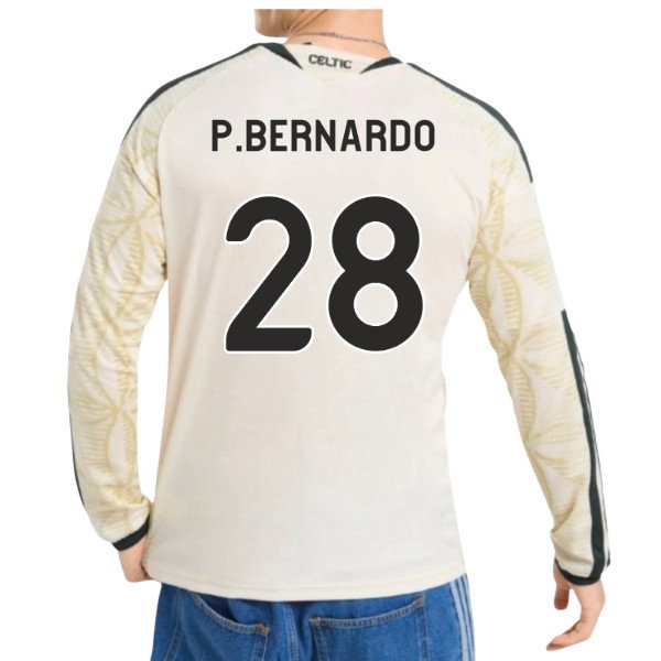 2026-2027 Celtic Long Sleeved Third Shirt (P.Bernardo 28) Jersey