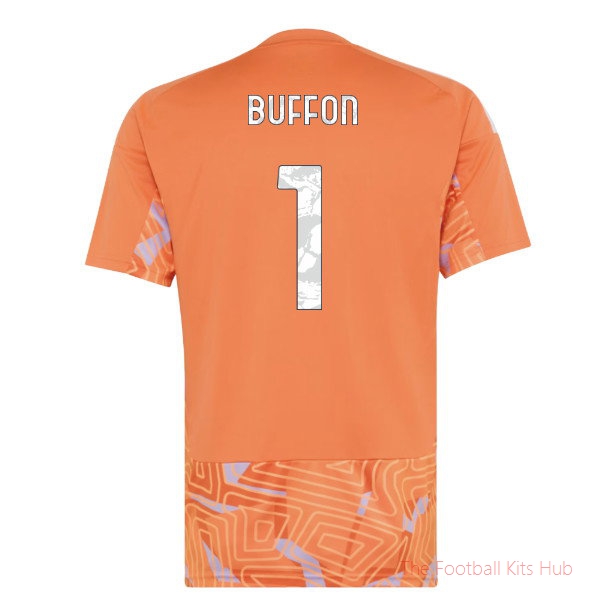 2026/27 Juventus Home Goalkeeper Shirt Orange Buffon 1