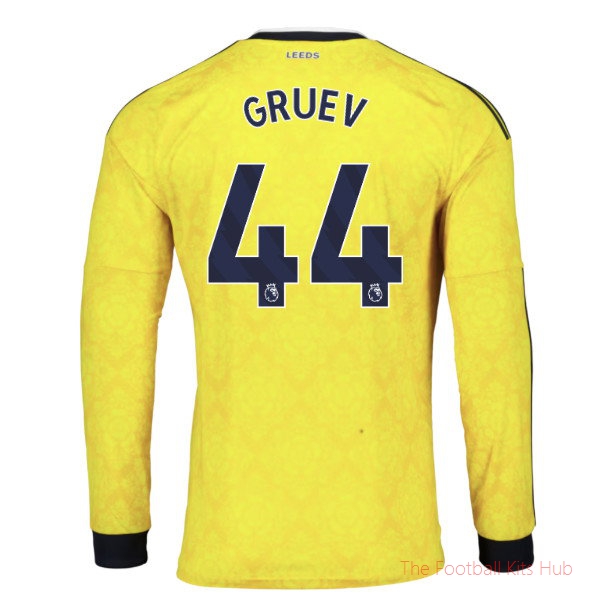 2026/27 Leeds Away Long Sleeve Shirt Gruev 44