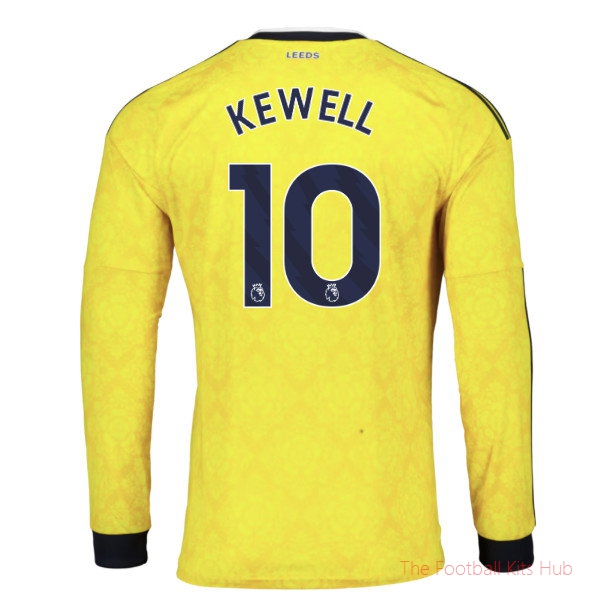 2026/27 Leeds Away Long Sleeve Shirt Kewell 10