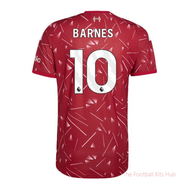 [BSJH] 2026-2027 Liverpool Authentic Home Shirt Barnes 10 Jersey
