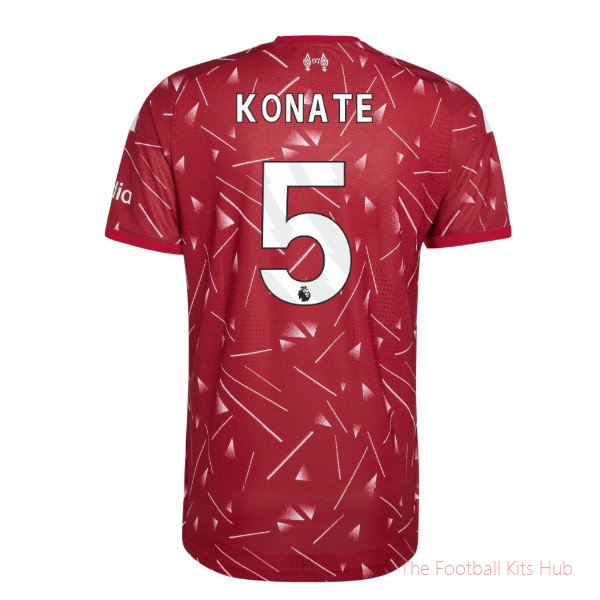 [BSJH] 2026-2027 Liverpool Authentic Home Shirt Konate 5 Jersey