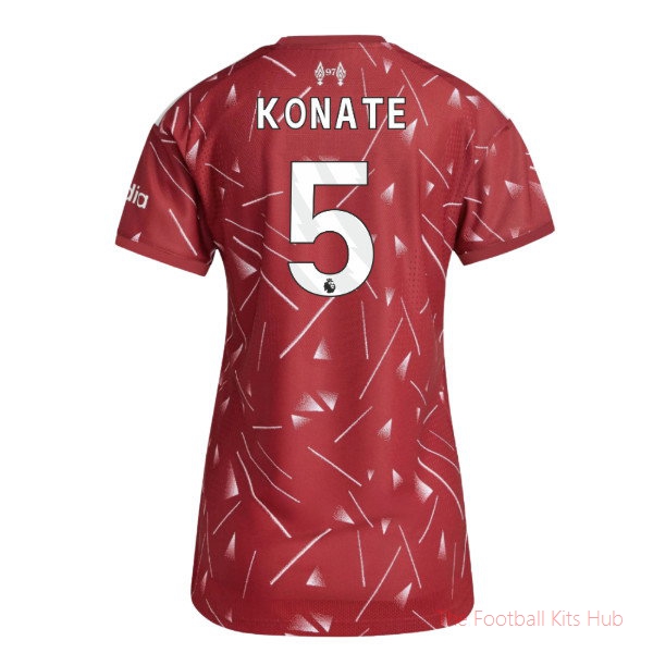 [BSJH] 2026-2027 Liverpool Authentic Home Shirt Womens Konate 5 Jersey