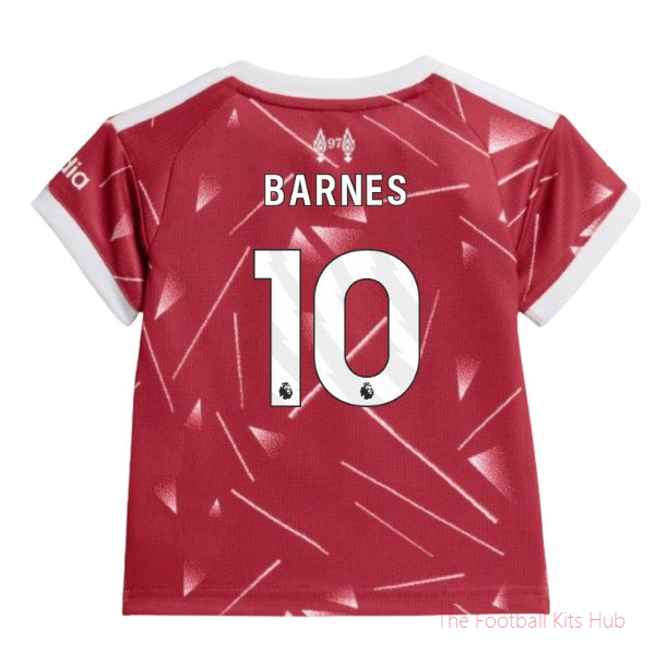 [BSJH] 2026-2027 Liverpool Home Baby Kit Barnes 10 Jersey