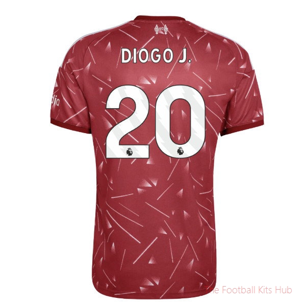 [BSJH] 2026-2027 Liverpool Home Shirt Diogo J. 20 Jersey