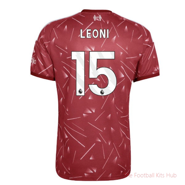 [BSJH] 2026-2027 Liverpool Home Shirt Leoni 15 Jersey