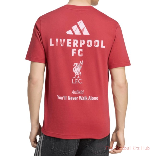 [BSJH] 2026-2027 Liverpool Seasonal Graphic Tee Active Maroon