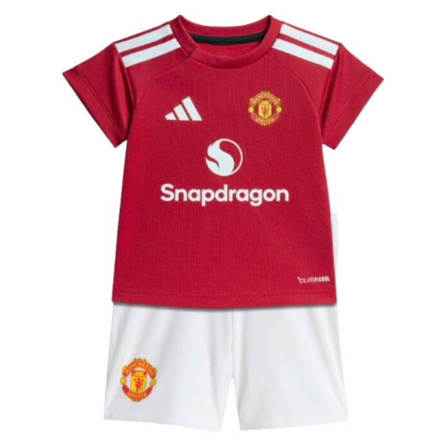 [BSJ] 2026 2027 Man Utd Baby Kit Home Apparel (Tielemans 18) Jersey