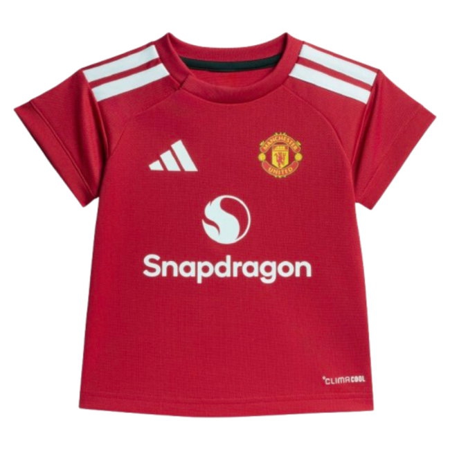 [BSJ] 2026 2027 Man Utd Baby Kit Home Apparel (Tielemans 18) Jersey