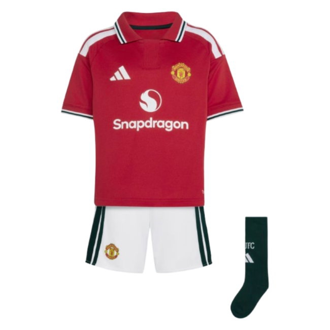[BSJ] 2026 2027 Man Utd Mini Kit Home Apparel (Tielemans 18) Jersey