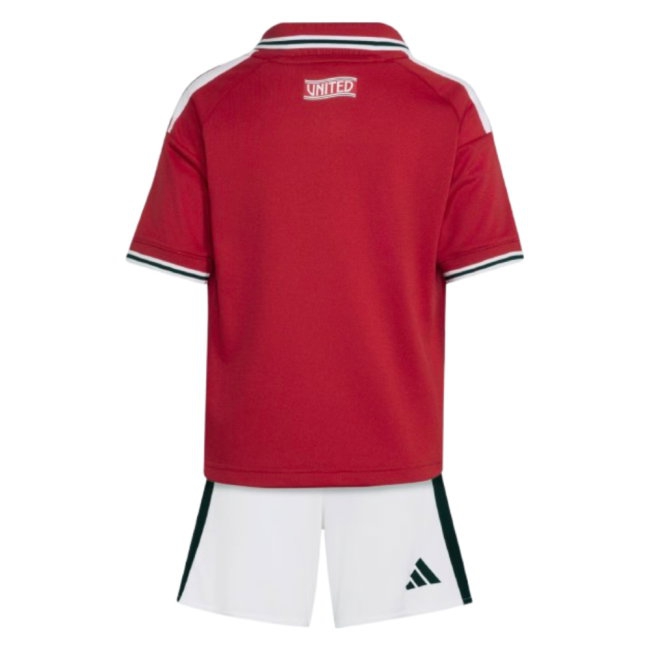 [BSJ] 2026 2027 Man Utd Mini Kit Home Apparel (Tielemans 18) Jersey
