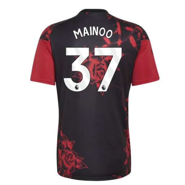 [BSJ] 2026 2027 Man Utd Pre Match Shirt Home Uniform (Red) (Mainoo 37) Jersey