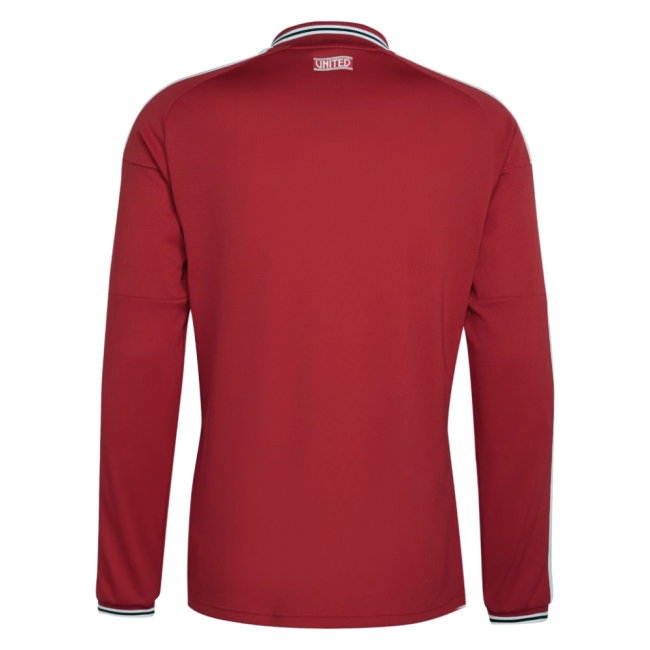 [BSJ] 2026 2027 Man Utd Long Sleeve Shirt Santos Home Uniform (Andrey 17) Jersey