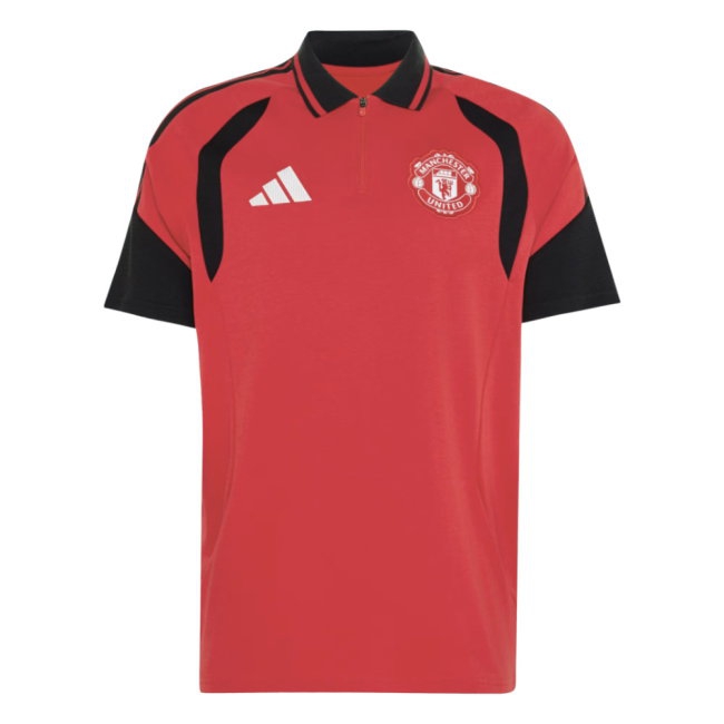 [BSJH] 2026 2027 Man Utd Polo Shirt Kit (Red)