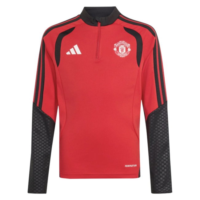 [BSJH] 2026 2027 Man Utd Top Training Kids Apparel (Red)