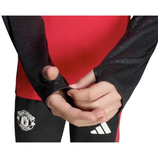 [BSJH] 2026 2027 Man Utd Top Training Kids Apparel (Red)