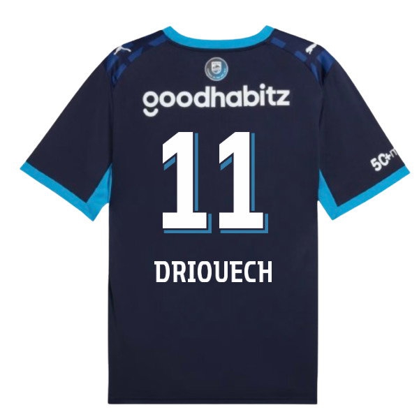 [BSJ] 2026 2027 PSV Eindhoven Shirt Third Uniform (Driouech 11) Jersey