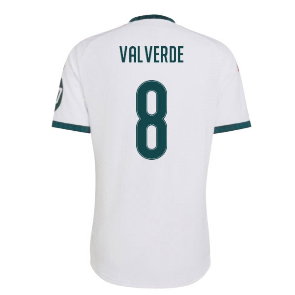 [BSJ] 2026 2027 Real Madrid Shirt Home Authentic Apparel (Valverde 8) Jersey