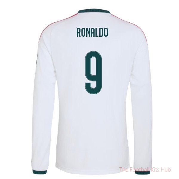 2026/27 Real Madrid Long Sleeve Home Shirt Ronaldo 9