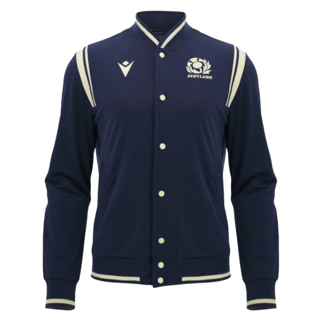[BSJ] 2026 2027 Scotland Rugby Anthem Jacket KIds Apparel (Navy)
