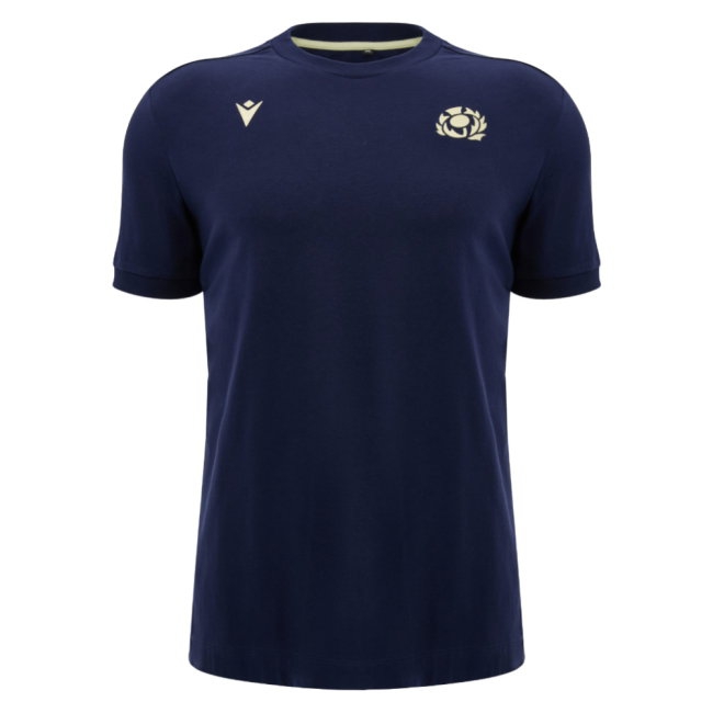 [BSJ] 2026 2027 Scotland Rugby Ath Cotton Shirt Name) Kit T (Navy) (Your