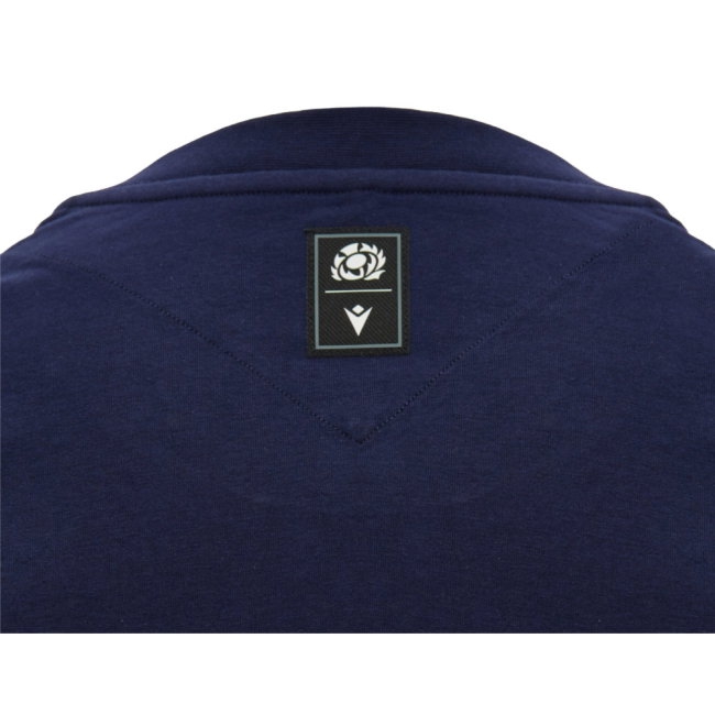 [BSJ] 2026 2027 Scotland Rugby Ath Cotton Shirt Uniform T (Navy)