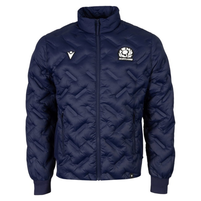 [BSJ] 2026 2027 Scotland Rugby Ath Tech Bomber Jacket Uniform (Navy)