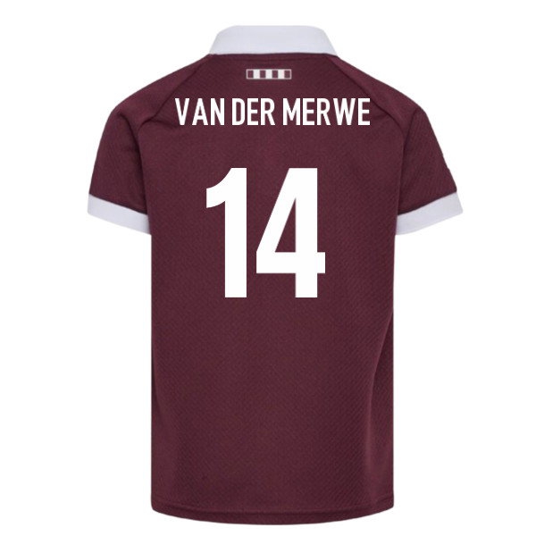 [BSJ] 2026 2027 Scotland Rugby Shirt Der Merwe Home Replica Uniform (Van 14) Jersey