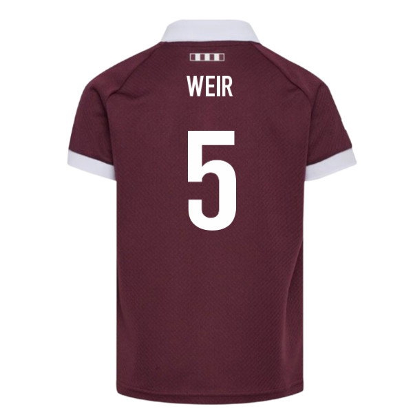 [BSJ] 2026 2027 Scotland Rugby Shirt Home Replica Apparel (Weir 5) Jersey