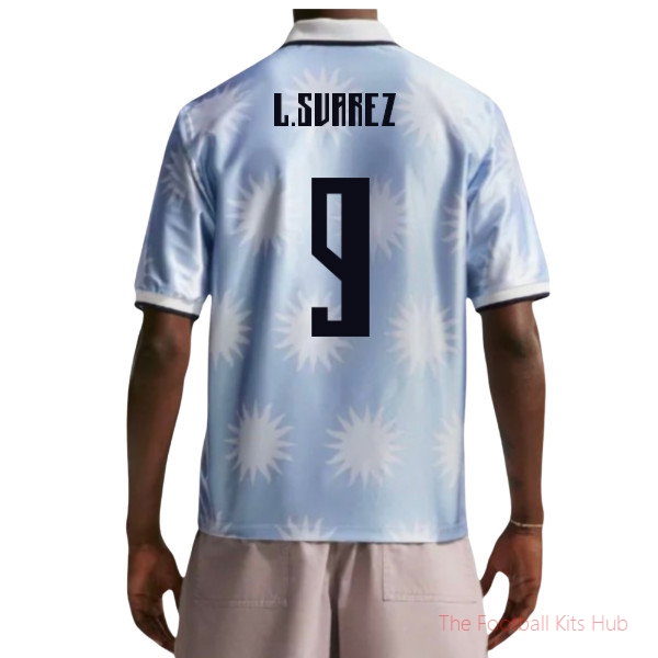 2026/27 Uruguay Dri-Fit Energy Shirt Blue L.Suarez 9