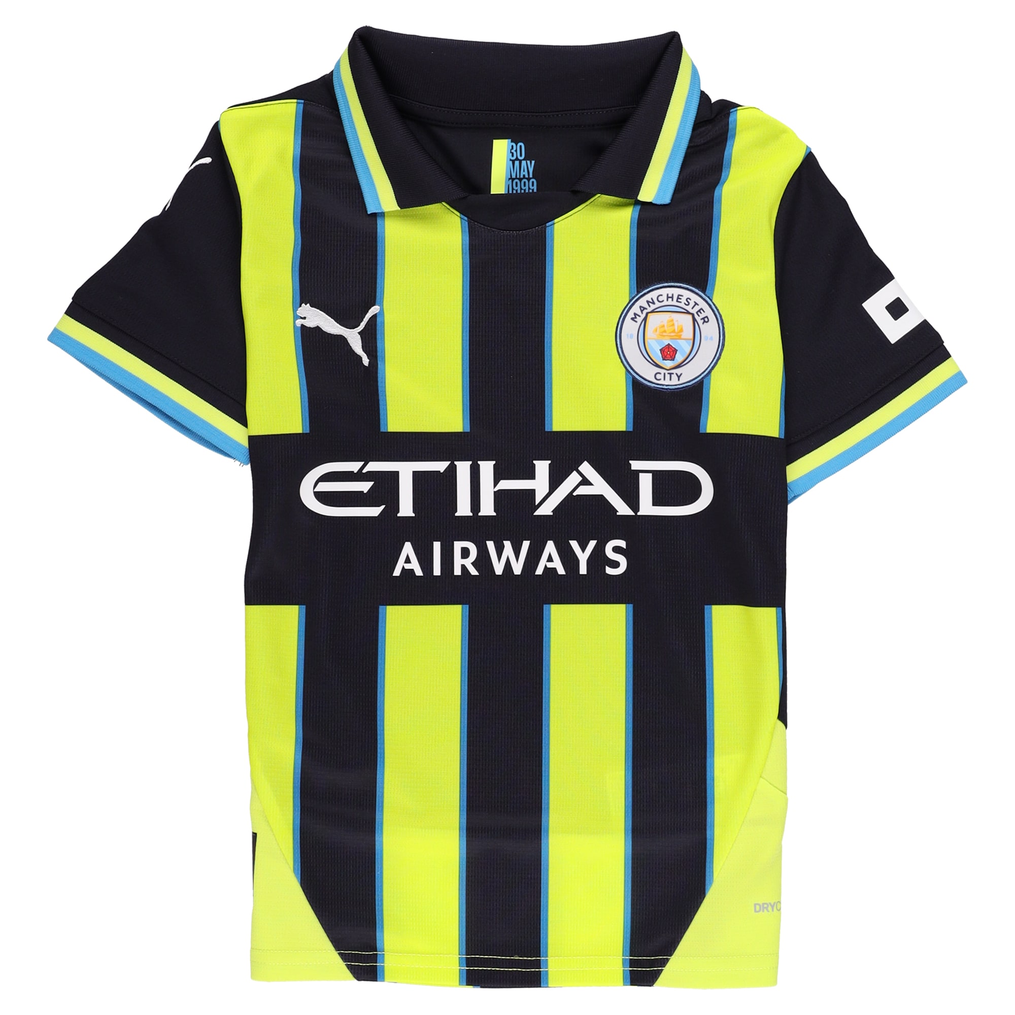 Erling Haaland #9 Manchester City Youth 2024/25 Away Replica Player Jersey - Navy - image 2